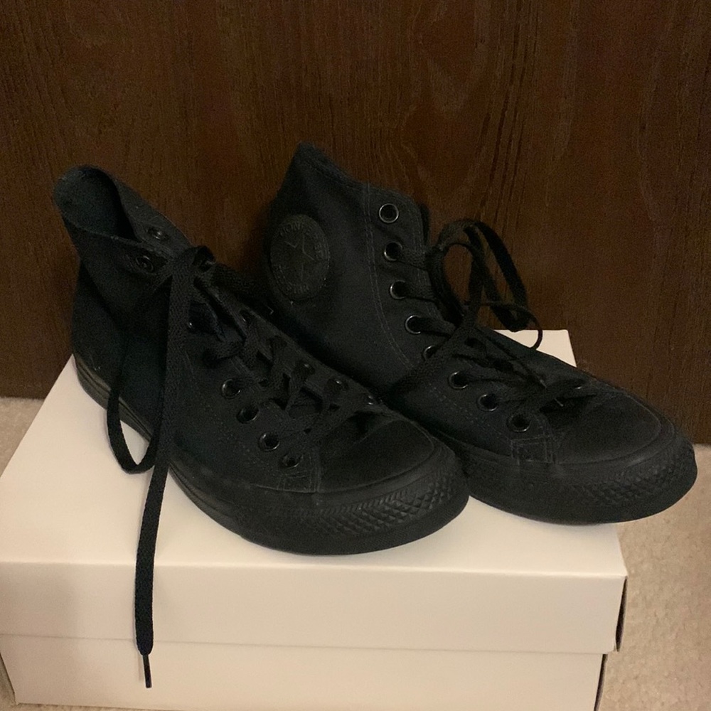 Black High-Top Converse